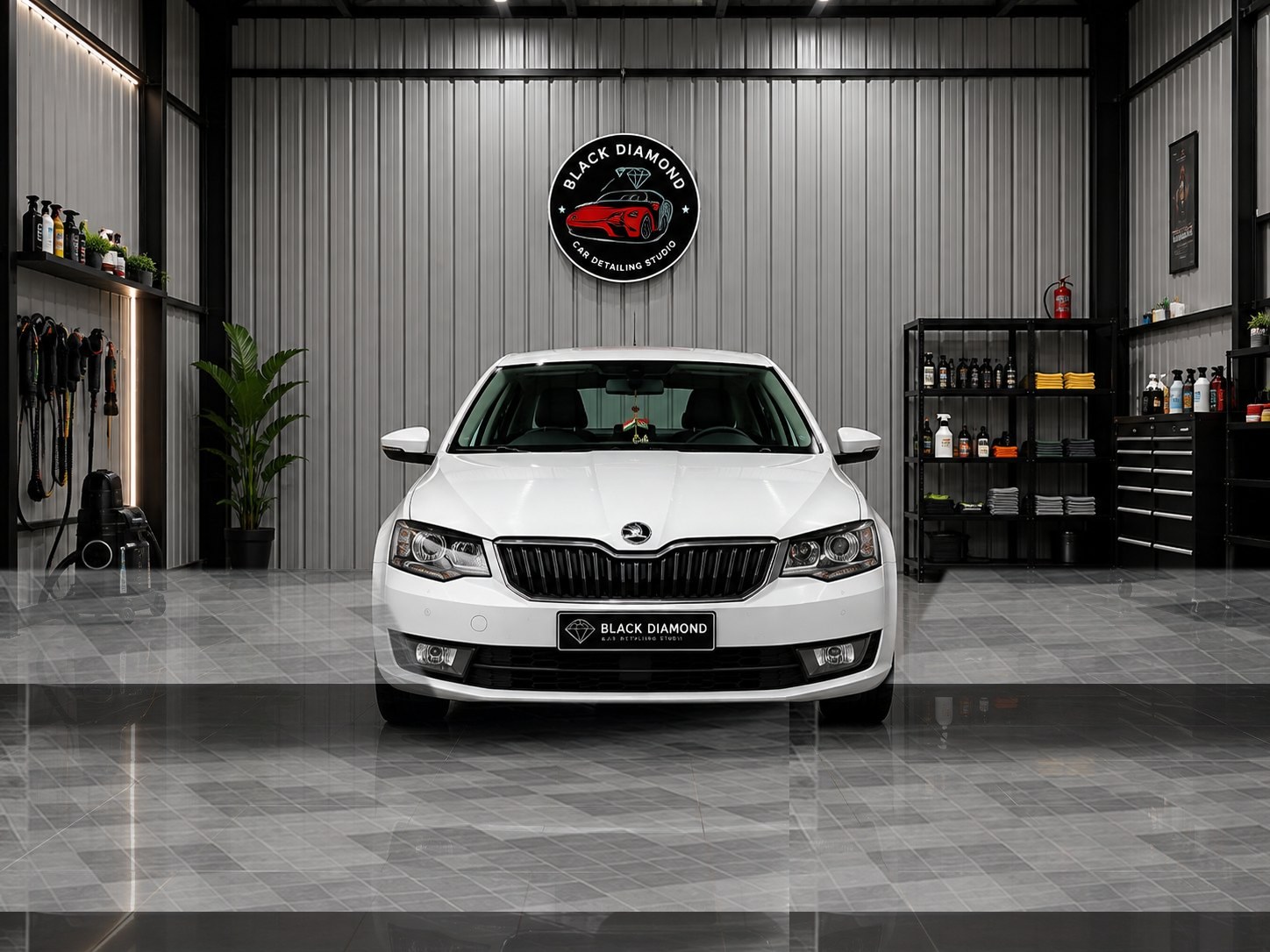Detailed Skoda at Black Diamond